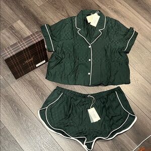 Kith Green Pajama Set
